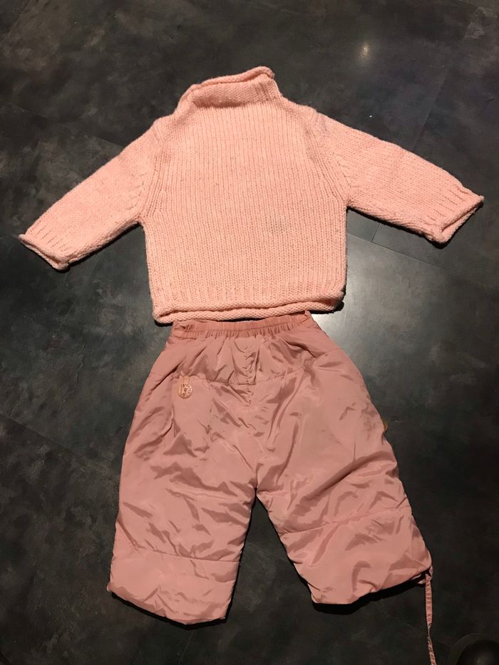 Ensemble pull et pantalon doublé 6 mois Babygro - photo numéro 2