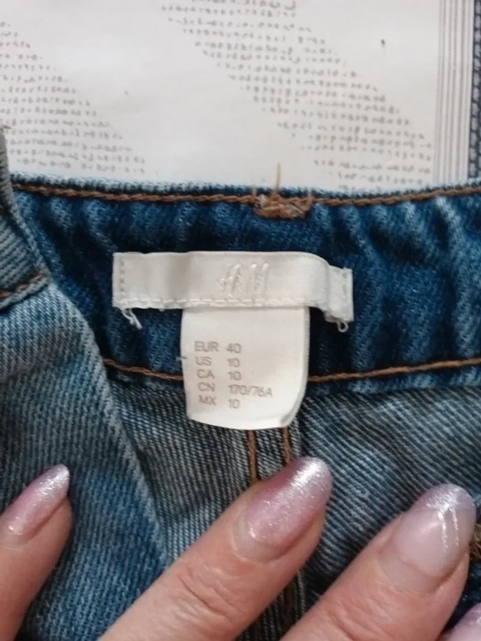 Short jeans bleu - photo numéro 3