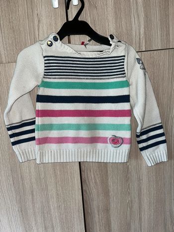 Pull en laine fille