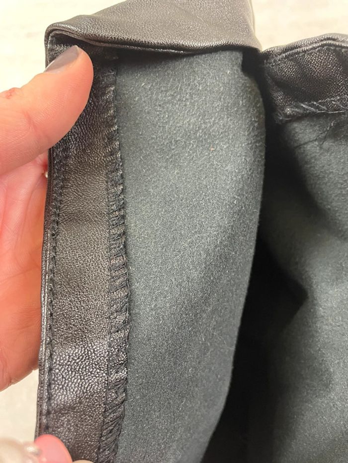 Short H&M simili cuir mat 36 - photo numéro 5