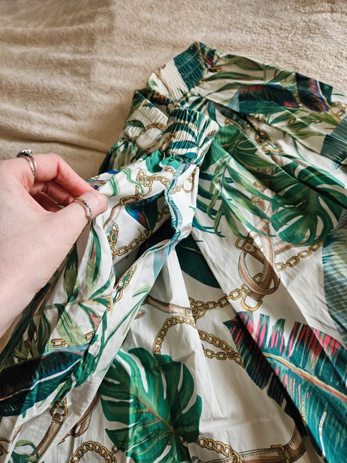 Jupe pin-up imprimé jungle/foulard Camaieu - photo numéro 5