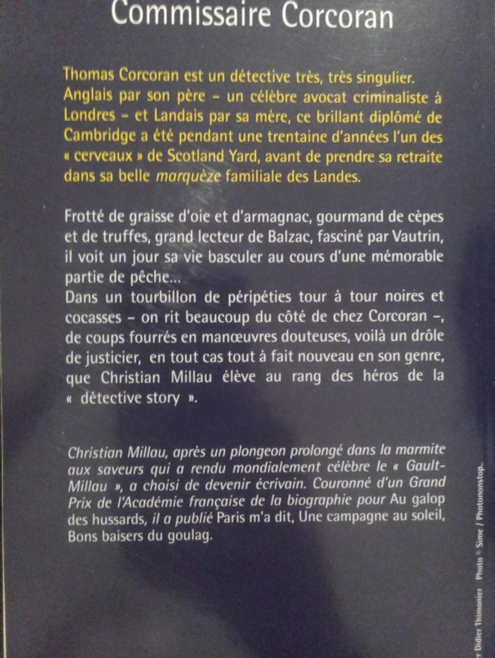 Christian Millau - Commissaire Corcoran - photo numéro 3