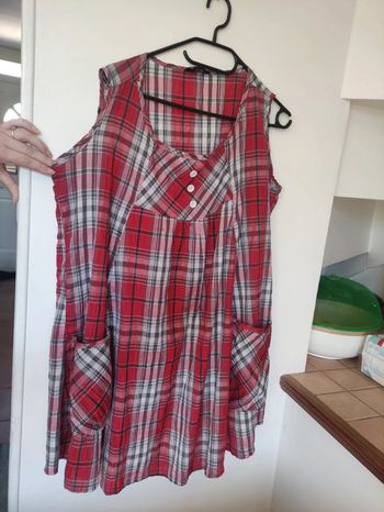 Blouse longue d'été taille 48.