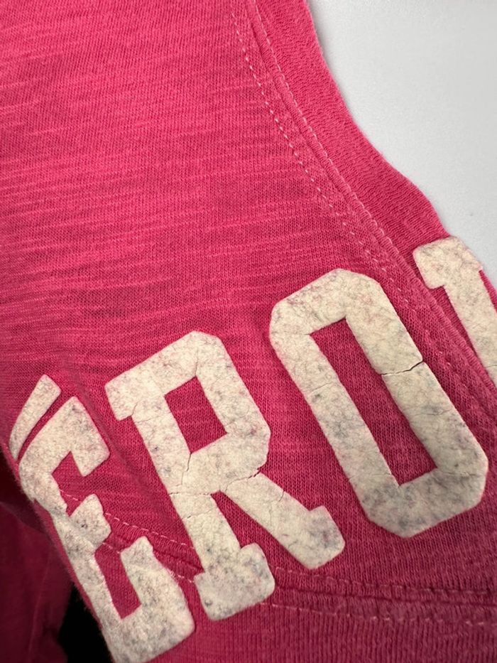 Haut col V y2k rose XS/S - photo numéro 4