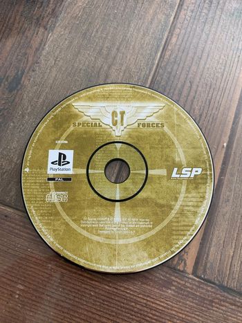Jeu ps1 en loose ct spécial forces - pal