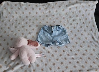 Short en jean fille taille 18-24 mois