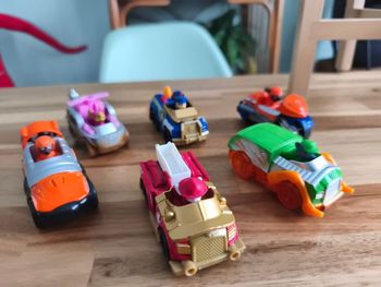 Lot de 6 voitures Pat'Patrouille 