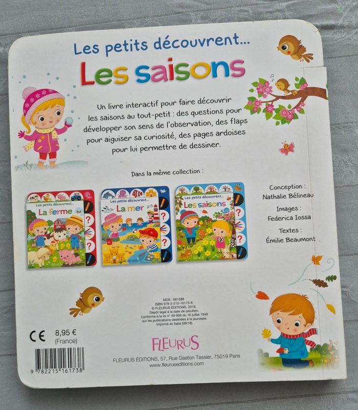 Livre "les saisons" - photo numéro 3