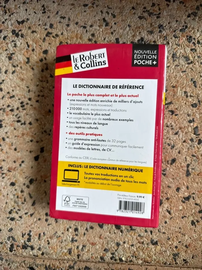 Livre dictionnaire, le Robert Collins allemand - photo numéro 3