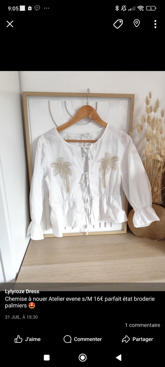 Lot trois articles robe blouse veste - photo numéro 3