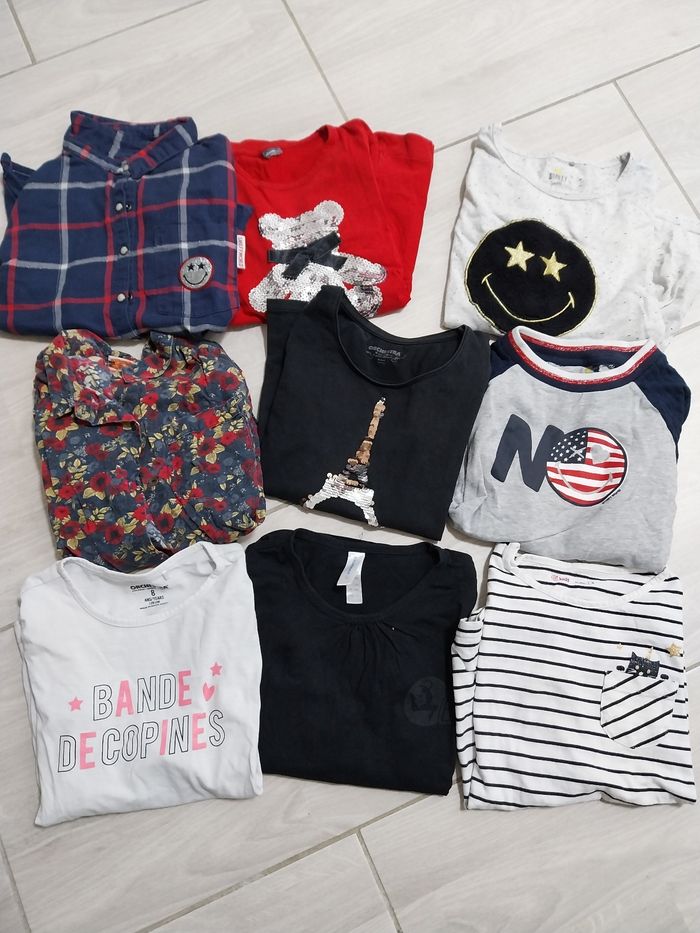 T-shirts fille 8 ans