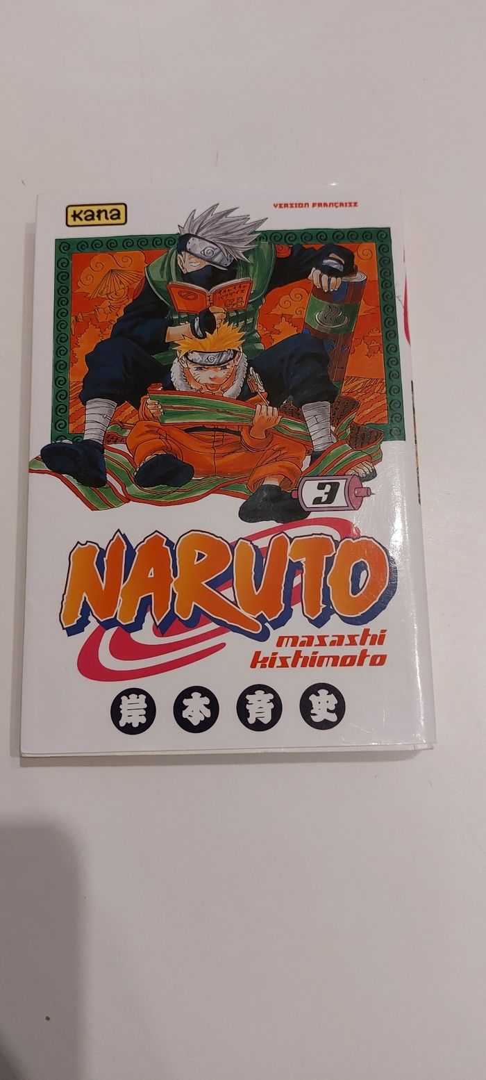 Lot de 3 tome de naruto 1 3 6 - photo numéro 3