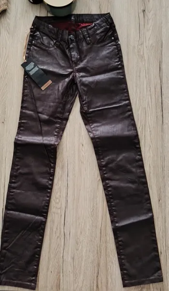 Lot jeans simili cuir teddy smith