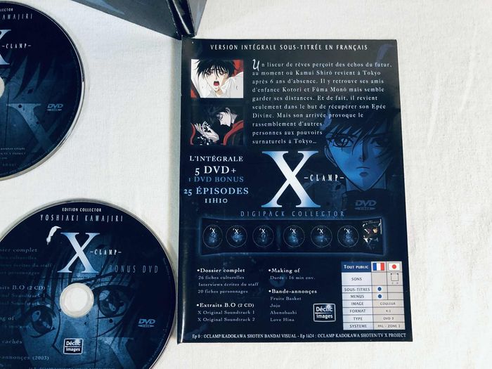 X de Clamp Intégrale Edition Collector DVD Très bon état - photo numéro 7