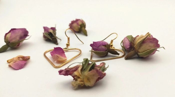 Boucles d'oreilles coeur - photo numéro 3