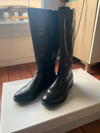 Bottes noir tamaris