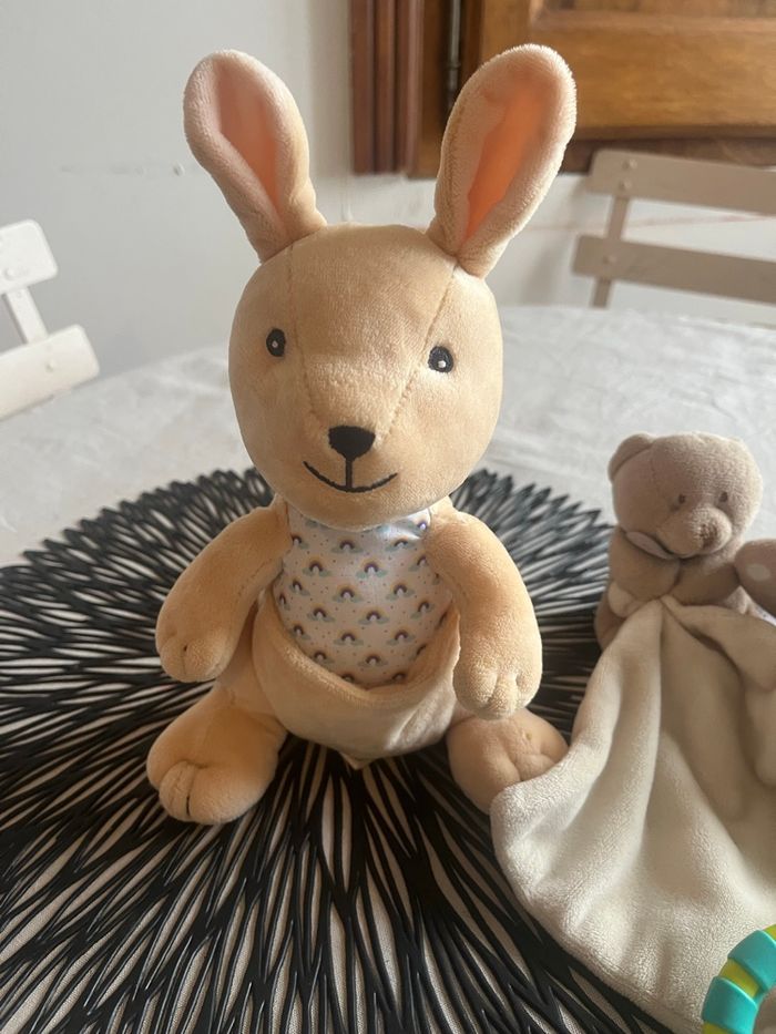 🧸 Lot de doudous + hochet bébé – Excellent état - photo numéro 6