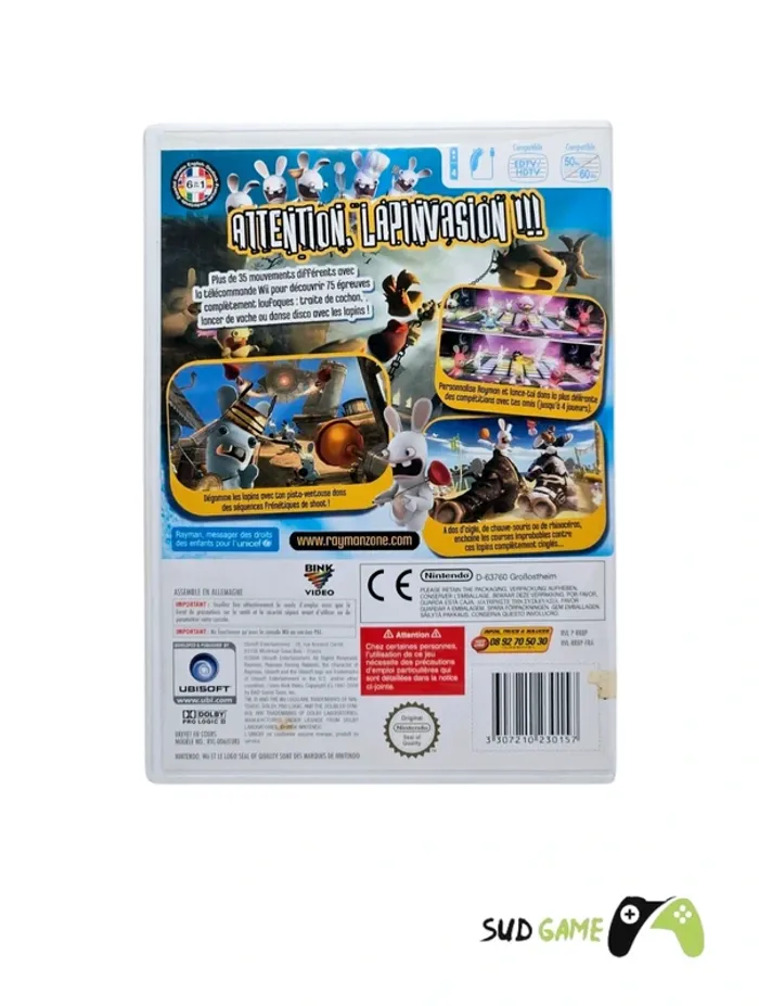Nintendo Wii # Rayman Contre Les Lapins Crétins # - photo numéro 2