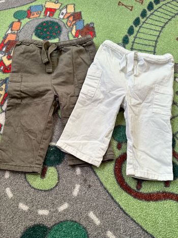 Lot de deux pantalons garçon C de C