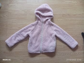 Manteau polaire fille 4 ans tissaia