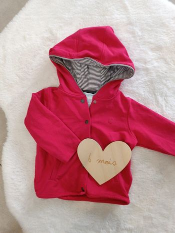 Veste gilet bébé fille