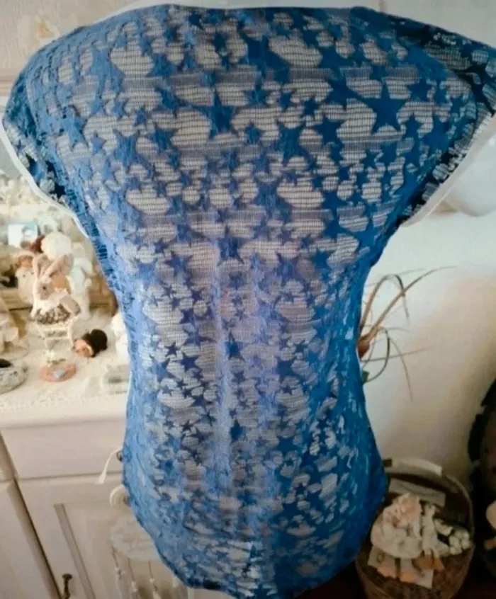 T-shirt dos dentelle Mim Taille M Neuf - photo numéro 3