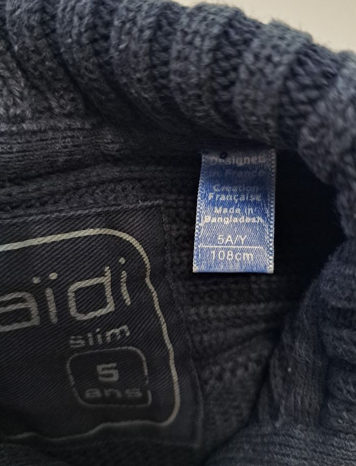 Gilet zippé garçon 5 ans BE - photo numéro 8