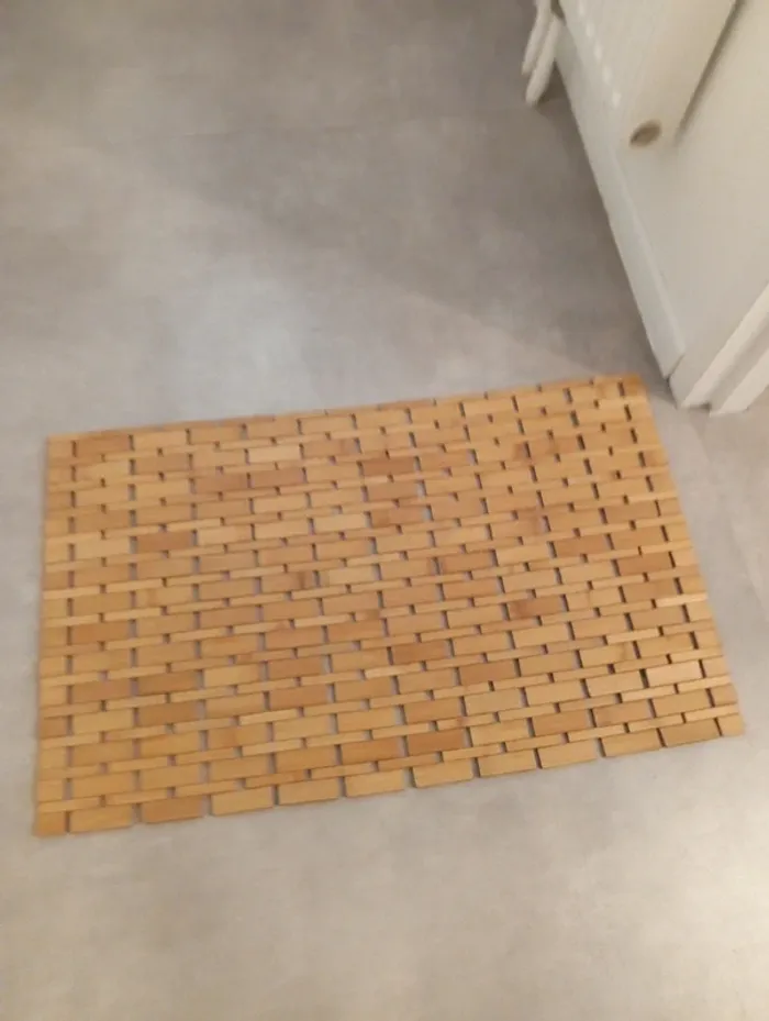 Tapis bambou