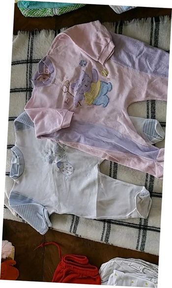 Lot de 2 pyjamas fille taille 6 mois