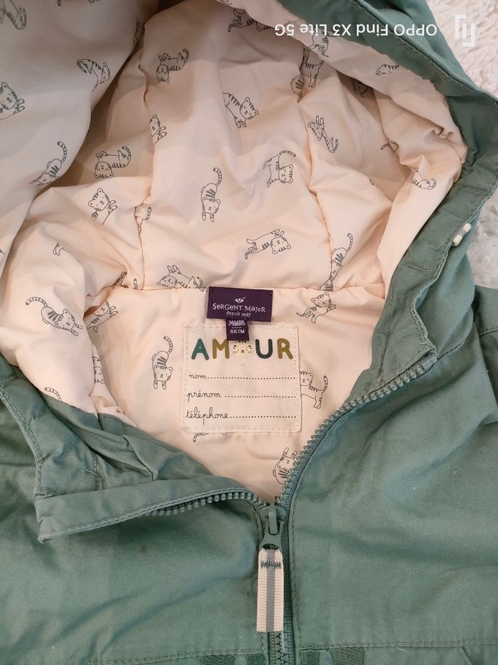 Veste mi saison garçon taille 24 mois - photo numéro 3