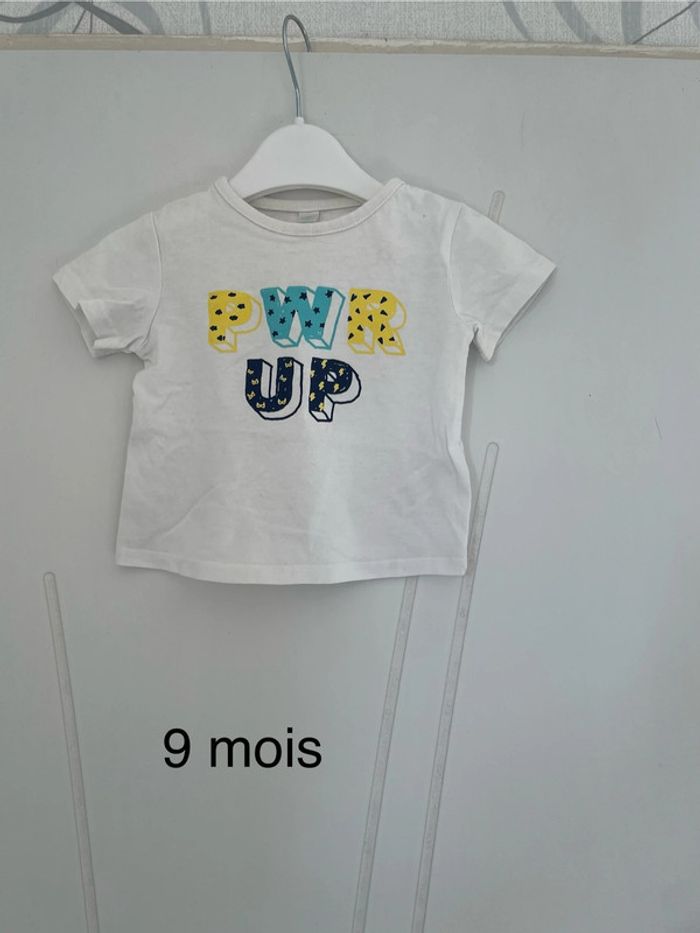 Tee shirt 9 mois