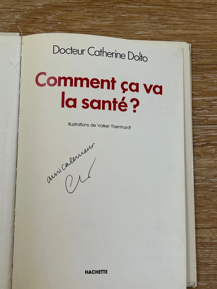Livre jeunesse - la nouvelle encyclopédie - comment ça va la santé - Catherine dolto - photo numéro 2