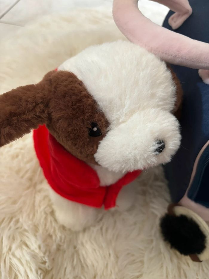 Peluche chien à transporter - photo numéro 2
