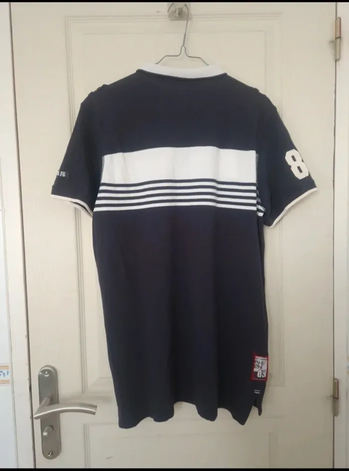 Neuf polo bleu marine homme celio taille XL/40 - photo numéro 4