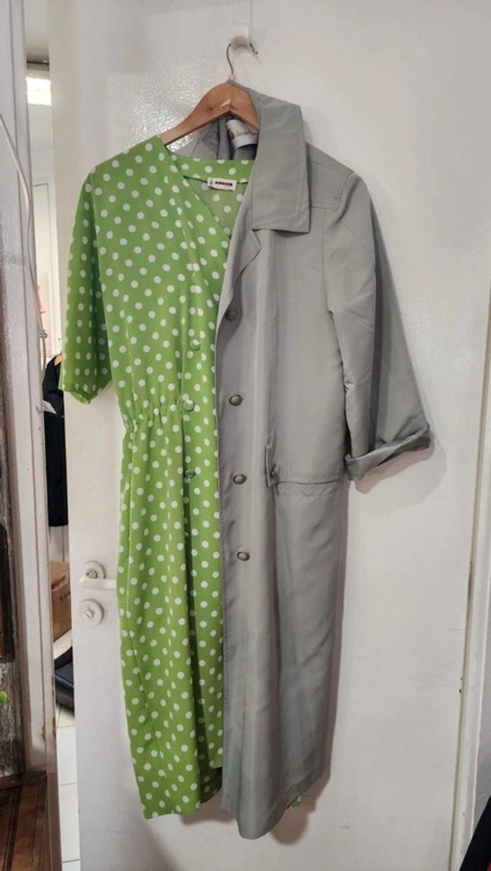 Superbe robe à pois fluide Rodier - photo numéro 2