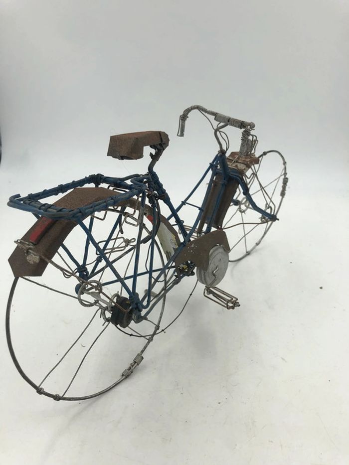 Vélo en métal 30 x 17 cm - photo numéro 4