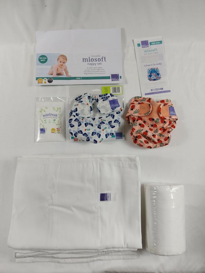 Lot 2 couches lavables miosoft bambino mio t1