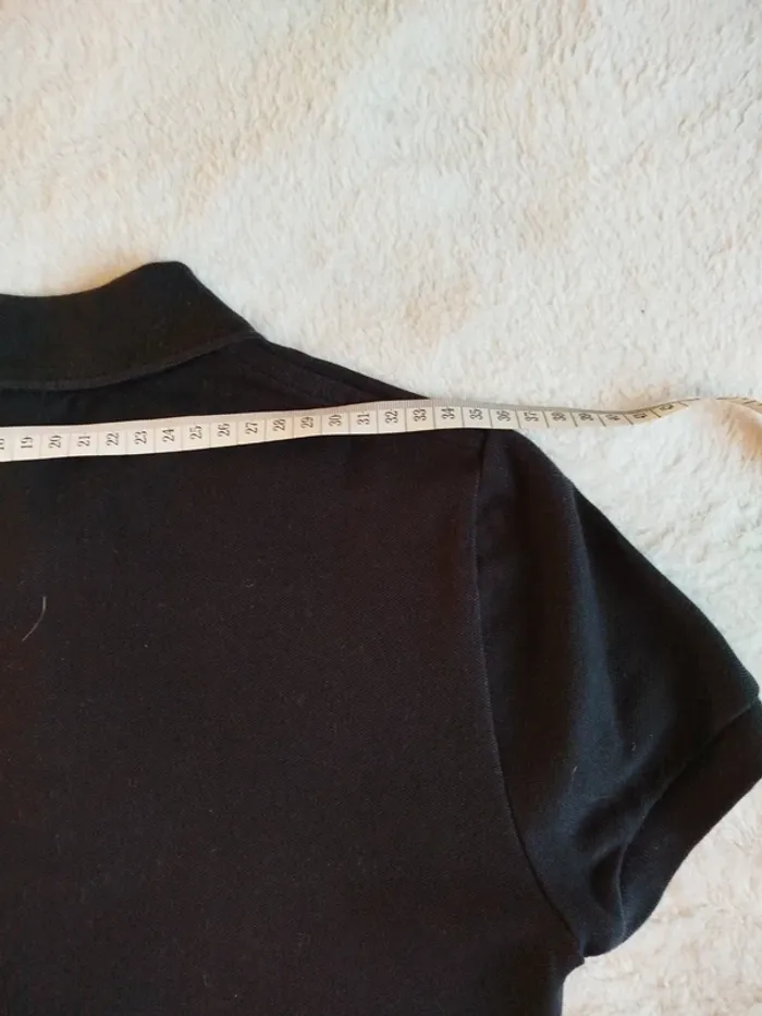 Polo Lacoste Femme noir taille 36 - photo numéro 11