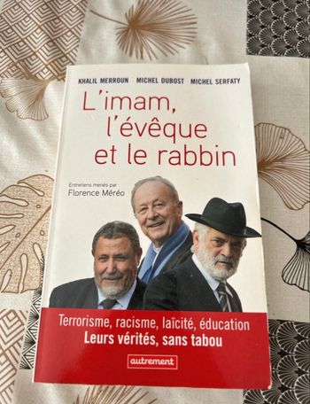 Livre l’imam l’évêque et le rabbin
