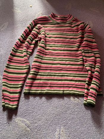 pull léger rayé 12 ans