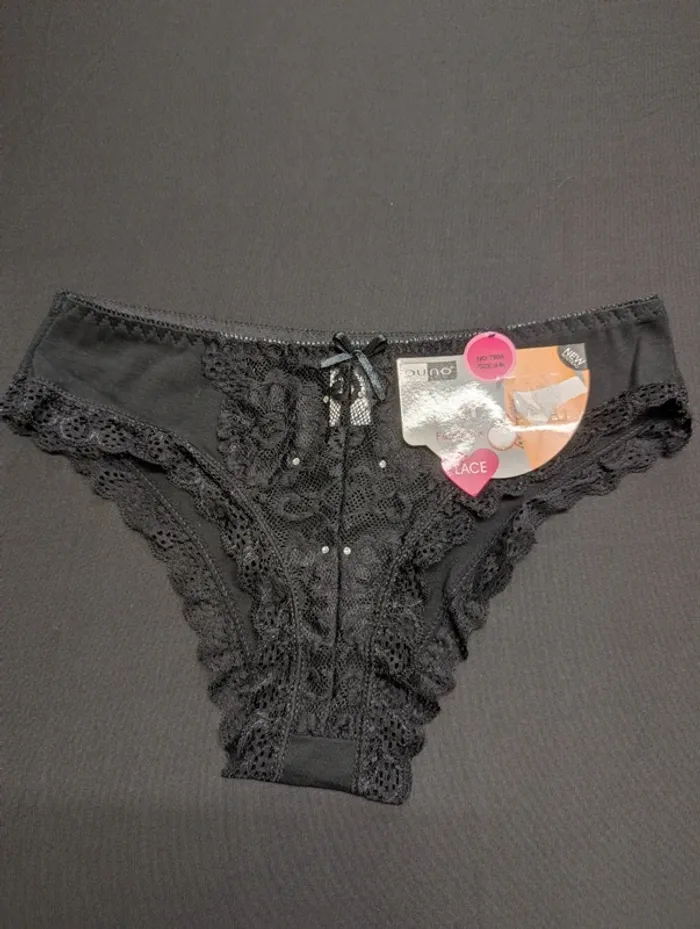 Culotte dentelle strass - photo numéro 2