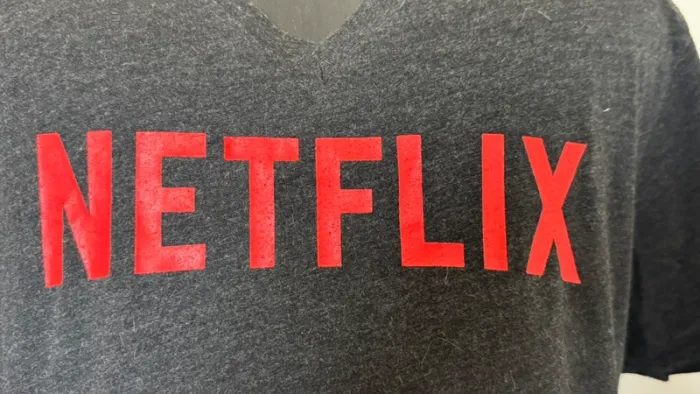 T-shirt officiel Netflix rare - photo numéro 2