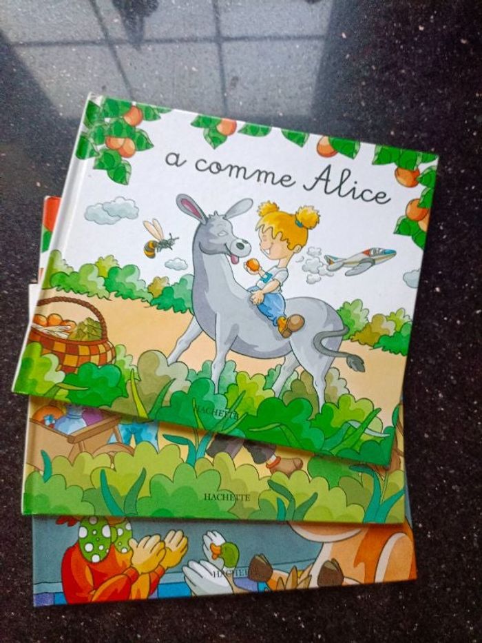 Lot de 3 livres mes premiers pas vers la lecture