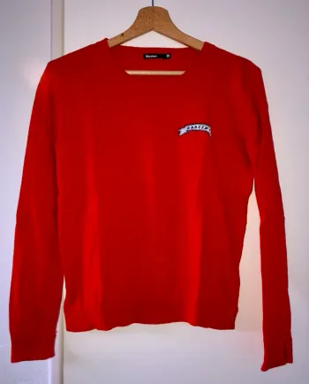 Pull fin rouge Bizzbee