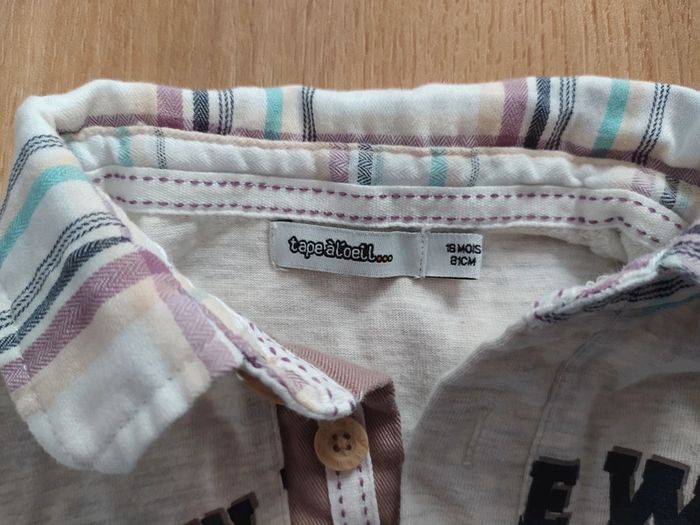 T-shirt manches longues tape à l'oeil 18 mois - photo numéro 5