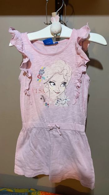 Robe fille sans manche Disney 5 ans