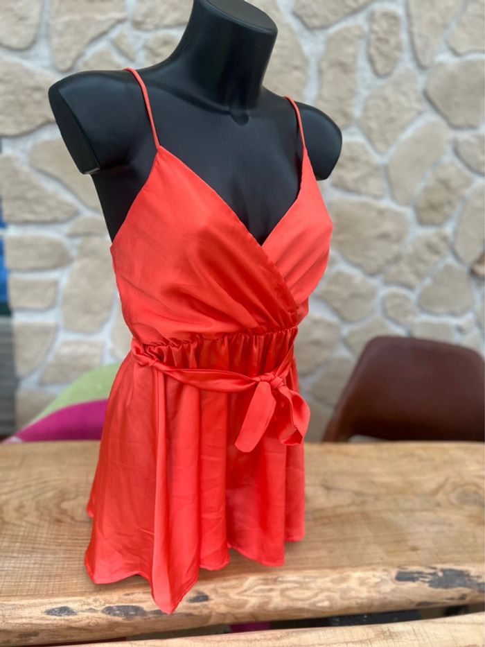 Combishort combi satin femme new collection taille S M T.U été bretelles