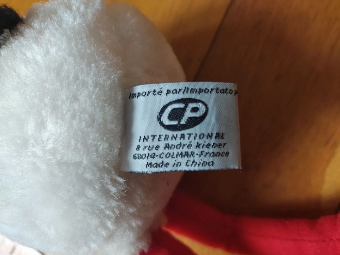 Peluche cigogne emblème de Mulhouse - photo numéro 4