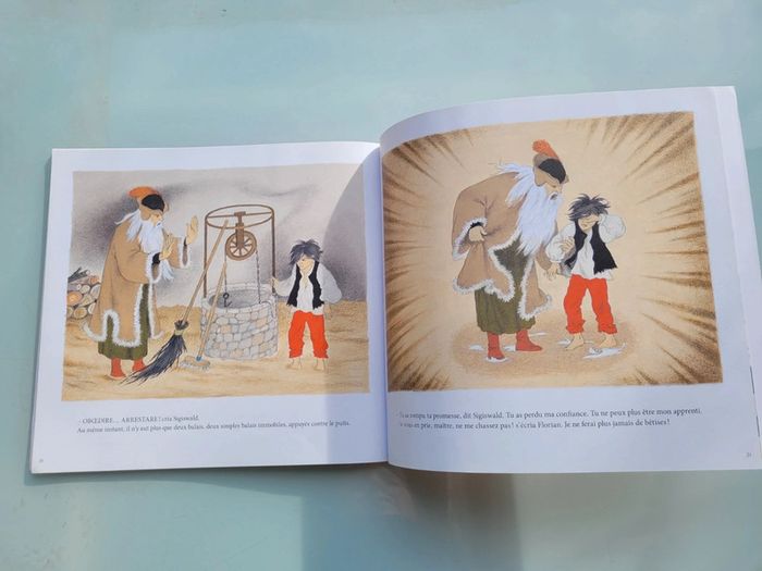 Livre l'école des loisirs couverture souple, 8/11 ans, L'apprenti sorcier, Gerda Muller (19) - photo numéro 4