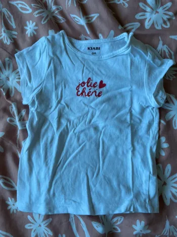 T-shirt kiabi 6 mois